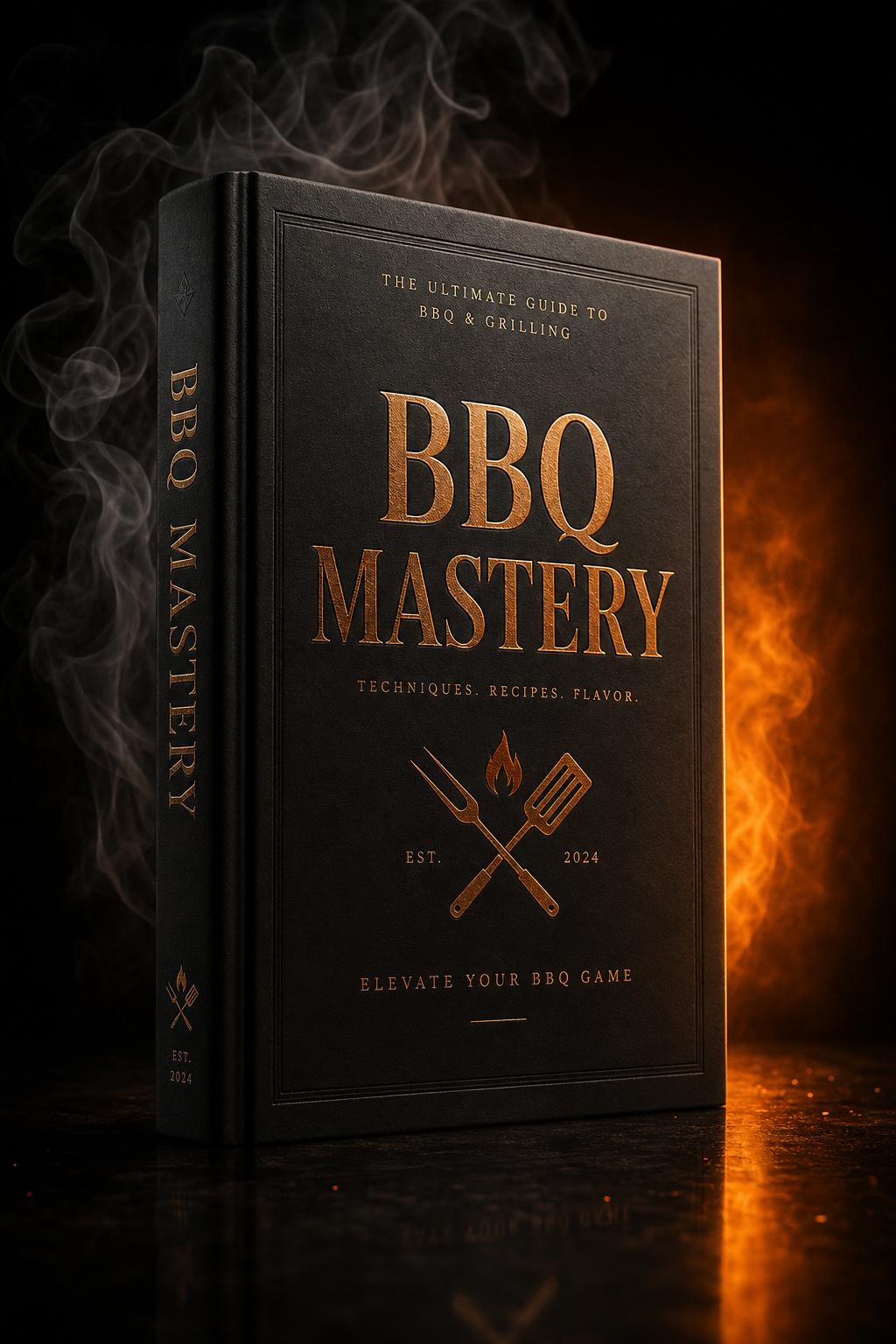 Kamado BBQ Mastery e-book mockup